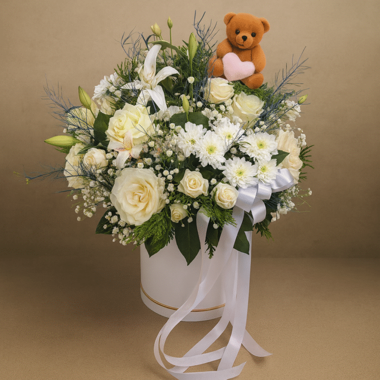 sniezna czulosc flowerbox kwiaciarnia bydgoszcz