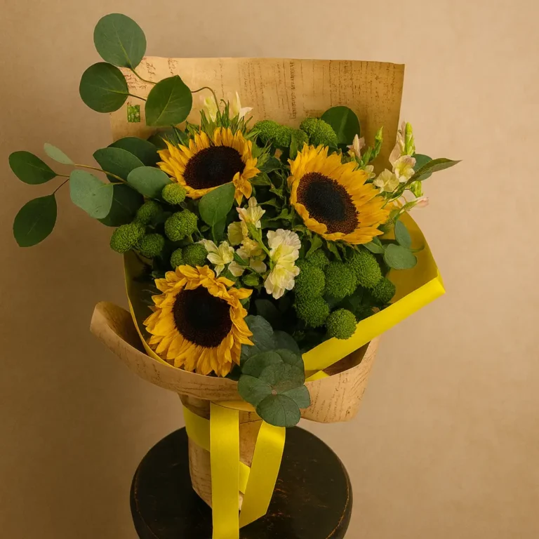 słoneczki bukiet bydgoszcz